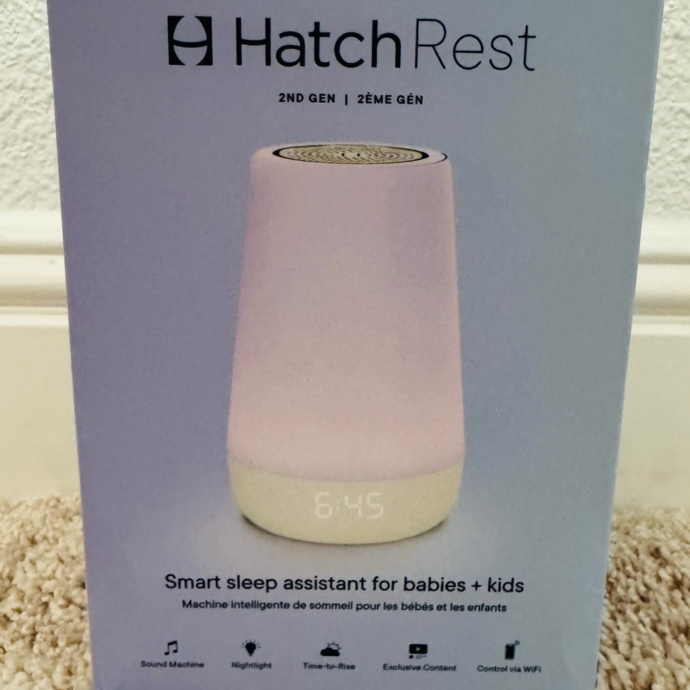 Hatch Rest 2nd Gen Pink Sleep Assistant